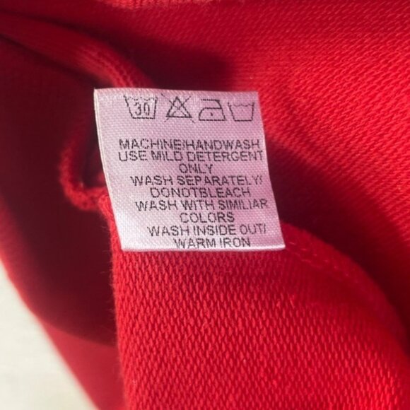 Friends Themed Christmas Sweatshirt Womens Small Red Graphic Print - Picture 8 of 9